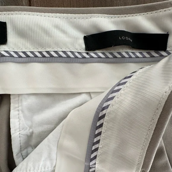 Banana Republic “Logan” Tailored Pants – Size 4 – Khaki Beige - Picture 6 of 7